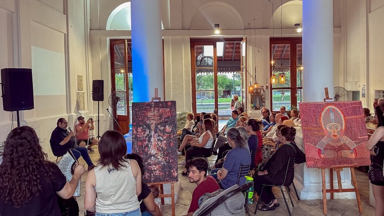 La Estación San Martín muestra a dos grandes maestros de la pintura sanjuanina