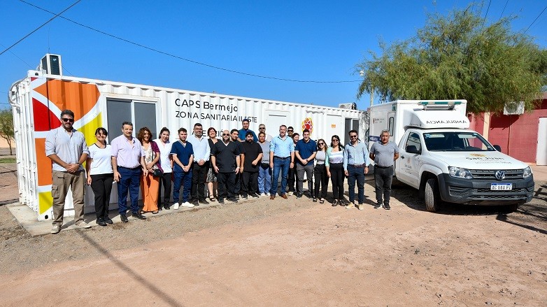 Bermejo contará por primera vez con una guardia de salud 24 horas y ambulancia de traslado 4x4