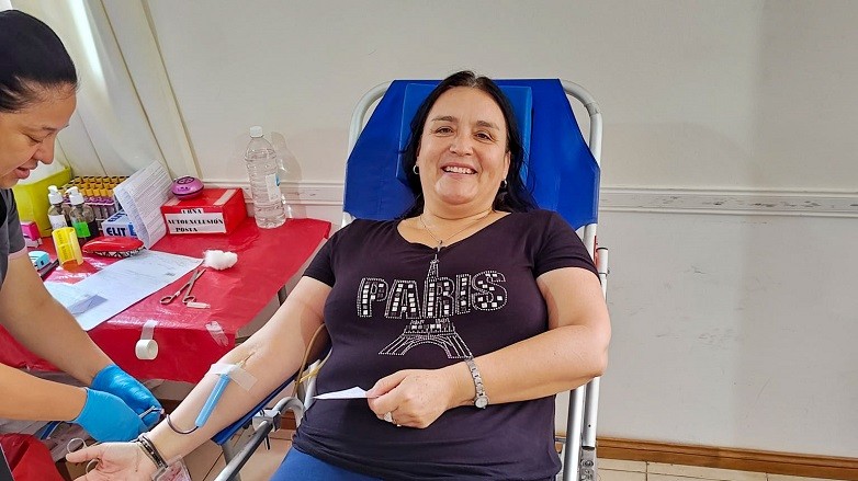 Salud y la Cruz Roja realizaron la primera colecta de sangre del año