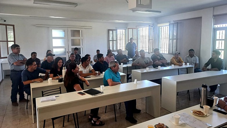 Reunión con los caleros en el CIC de Los Berros