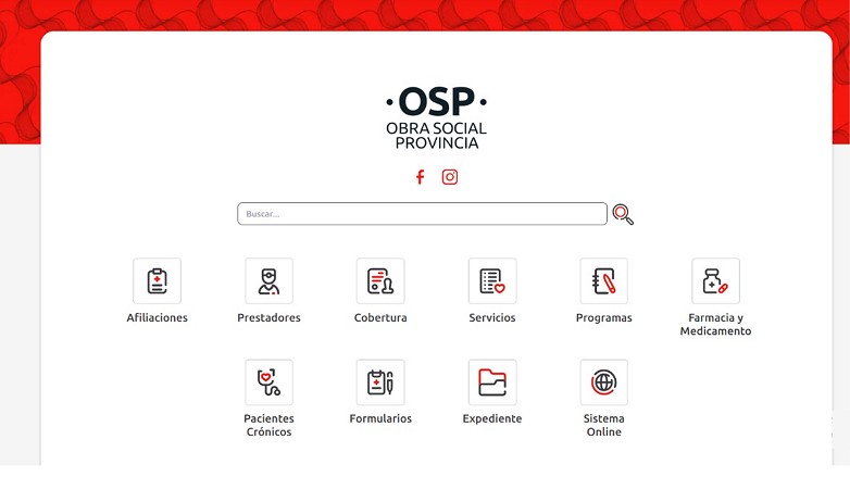 Nueva web de OSP: cómo acceder a toda la información