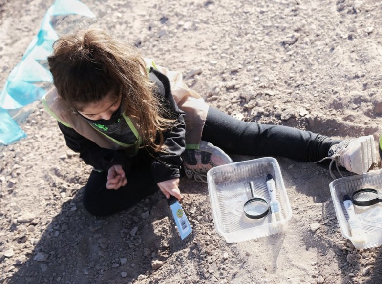 Paleoturismo educativo para niños en el Parque de la Biodiversidad