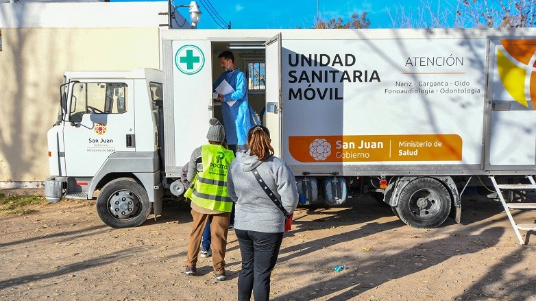 Salud acerca las Unidades Sanitarias Móviles y Servicios de Salud a Tamberias