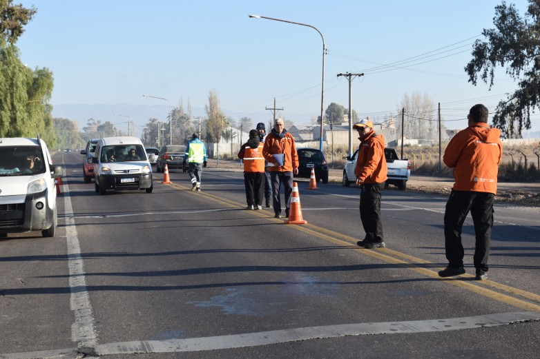 En el Día de la Seguridad Vial se realizaron operativos de concientización